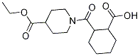 2-{[4-(ethoxycarbonyl)-1-piperidinyl]carbonyl}cyclohexanecarboxylic acid CAS#: 941442-68-8