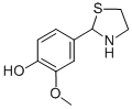 2-(4-hydroxy-3-methoxyphenyl)thiazolidine CAS#: 98896-96-9