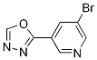 2-(5-BroMopyridin-3-yl)-1,3,4-oxadiazole CAS#: 924869-13-6