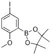 2-(5-Iodo-2-methoxyphenyl)-4,4,5,5-tetramethyl-1,3,2-dioxaborolane CAS#: 935446-54-1