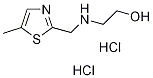 2-{[(5-Methyl-1,3-thiazol-2-yl)methyl]-amino}ethanol dihydrochloride CAS#: 920480-85-9