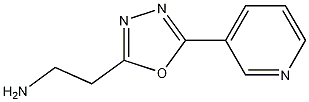 2-(5-(pyridin-3-yl)-1,3,4-oxadiazol-2-yl)ethanamine CAS#: 933754-48-4