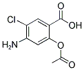 2-ACETOXY-4-AMINO-5-CHLOROBENZOIC ACID CAS#: 916792-38-6