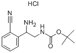 [2-AMINO-2-(2-CYANO-PHENYL)-ETHYL]-CARBAMIC ACID TERT-BUTYL ESTER HYDROCHLORIDE CAS#: 939760-46-0