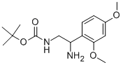 [2-AMINO-2-(2,4-DIMETHOXY-PHENYL)-ETHYL]-CARBAMIC ACID TERT-BUTYL ESTER CAS#: 912763-00-9
