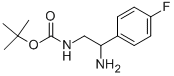[2-AMINO-2-(4-FLUORO-PHENYL)-ETHYL]-CARBAMIC ACID TERT-BUTYL ESTER HYDROCHLORIDE CAS#: 912762-88-0