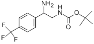 [2-AMINO-2-(4-TRIFLUOROMETHYL-PHENYL)-ETHYL]-CARBAMIC ACID TERT-BUTYL ESTER CAS#: 939760-56-2