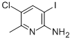 2-AMINO-3-IODO-5-CHLORO-6-METHYLPYRIDINE CAS#: 952917-46-3