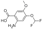 2-AMINO-4-(DIFLUOROMETHOXY)-5-METHOXYBENZOIC ACID CAS#: 923145-68-0