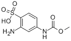 2-AMINO-4-[(METHOXYCARBONYL)AMINO]-BENZENESULFONIC ACID CAS#: 914358-36-4