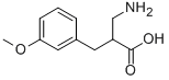 2-AMINOMETHYL-3-(3-METHOXY-PHENYL)-PROPIONIC ACID CAS#: 910443-91-3