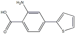 2-AMino-4-(2-thienyl)benzoic acid, 96% CAS#: 948006-04-0