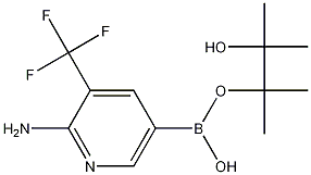 2-Amino-3-(trifluoromethyl)pyridine-5-boronic acid pinacol ester CAS#: 947249-01-6