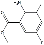 2-Amino-5-fluoro-3-iodo-benzoic acid methyl ester CAS#: 906095-67-8