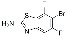 2-Amino-6-bromo-5,7-difluorobenzothiazole CAS#: 942473-98-5