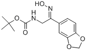 (2-BENZO[1,3]DIOXOL-5-YL-2-HYDROXYIMINO-ETHYL)-CARBAMIC ACID TERT-BUTYL ESTER CAS#: 912762-64-2