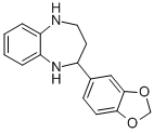 2-BENZO[1,3]DIOXOL-5-YL-2,3,4,5-TETRAHYDRO-1H-BENZO[B][1,4]DIAZEPINE CAS#: 904815-53-8