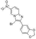 2-BENZO[1,3]DIOXOL-5-YL-3-BROMO-6-NITRO-IMIDAZO[1,2-A]PYRIDINE CAS#: 904814-03-5