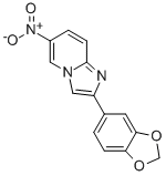 2-BENZO[1,3]DIOXOL-5-YL-6-NITRO-IMIDAZO[1,2-A]PYRIDINE CAS#: 904813-81-6