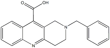 2-BENZYL-1,2,3,4-TETRAHYDRO-BENZO[B][1,6]NAPHTHYRIDINE-10-CARBOXYLIC ACID CAS#: 99117-21-2