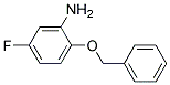 2-(BENZYLOXY)-5-FLUOROANILINE CAS#: 937596-55-9