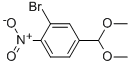 2-BROMO-4-DIMETHOXYMETHYL-NITROBENZENE CAS#: 929095-57-8