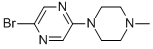 2-BROMO-5-(4-METHYLPIPERAZIN-1-YL)PYRAZINE CAS#: 955050-06-3