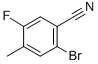 2-BROMO-5-FLUORO-4-METHYLBENZONITRILE CAS#: 916792-11-5