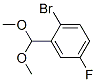 2-BROMO-5-FLUOROBENZALDEHYDE DIMETHYL ACETAL CAS#: 933585-18-3