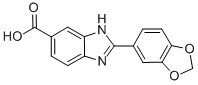 2-Benzo[1,3]dioxol-5-yl-1H-benzimidazole-5-carboxylic acid CAS#: 904818-18-4