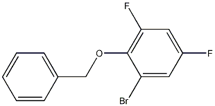 2-(Benzyloxy)-1-bromo-3,5-difluorobenzene CAS#: 942143-10-4
