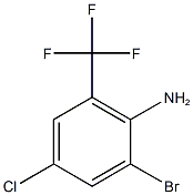 2-Bromo-4-chloro-6-(trifluoromethyl)aniline CAS#: 912617-74-4