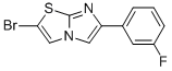 2-Bromo-6-(3-fluoro-phenyl)-imidazo[2,1-b]thiazole CAS#: 944581-11-7
