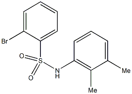 2-Bromo-N-(2,3-dimethylphenyl)benzenesulfonamide CAS#: 941294-37-7