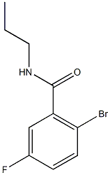2-Bromo-N-propyl-5-fluorobenzamide CAS#: 951884-10-9