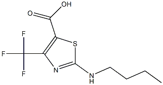 2-(Butylamino)-4-(trifluoromethyl)-1,3-thiazole-5-carboxylic acid CAS#: 937597-59-6