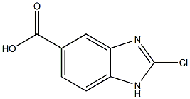 2-CHLORO-1H-BENZIMIDAZOLE-5-CARBOXYLIC ACID CAS#: 933710-78-2