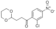 2'-CHLORO-3-(1,3-DIOXAN-2-YL)-4'-NITROPROPIOPHENONE CAS#: 937040-35-2