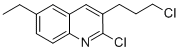 2-CHLORO-3-(3-CHLOROPROPYL)-6-ETHYLQUINOLINE CAS#: 948294-64-2