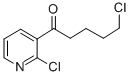 2-CHLORO-3-(5-CHLOROVALERYL)PYRIDINE CAS#: 914203-36-4