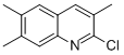 2-CHLORO-3,6,7-TRIMETHYLQUINOLINE CAS#: 948290-47-9