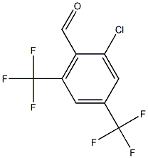 2-CHLORO-4,6-BIS(TRIFLUOROMETHYL)BENZALDEHYDE CAS#: 916420-48-9