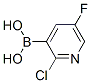 2-CHLORO-5-FLUOROPYRIDINE-3-BORONIC ACID CAS#: 913373-43-0