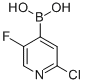 2-CHLORO-5-FLUOROPYRIDINE-4-BORONIC ACID CAS#: 951677-47-7
