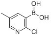 2-CHLORO-5-METHYLPYRIDINE-3-BORONIC ACID 98 CAS#: 913835-86-6