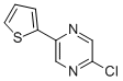2-CHLORO-5-THIOPHEN-2-YL-PYRAZINE CAS#: 912762-30-2