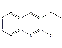 2-CHLORO-5,8-DIMETHYL-3-ETHYLQUINOLINE CAS#: 917750-57-3