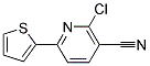 2-CHLORO-6-THIOPHEN-2-YL-NICOTINONITRILE CAS#: 946385-78-0