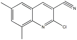 2-CHLORO-6,8-DIMETHYLQUINOLINE-3-CARBONITRILE CAS#: 917750-50-6