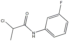 2-CHLORO-N-(3-FLUOROPHENYL)PROPANAMIDE CAS#: 941400-35-7
